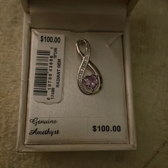 Amethyst necklace - Picture 3 of 3